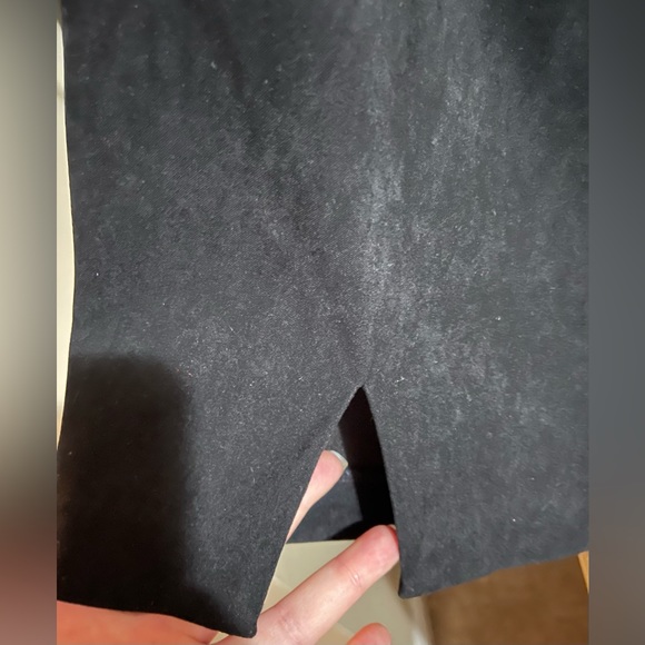 90’s Express Mini Skirt with Slit - 5/6 - Picture 4 of 5